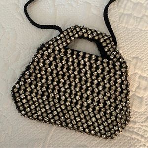 Guess | Black Sequin Mini Purse